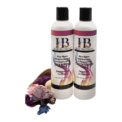 Rice Water Moisturizing Shampoo, conditioner